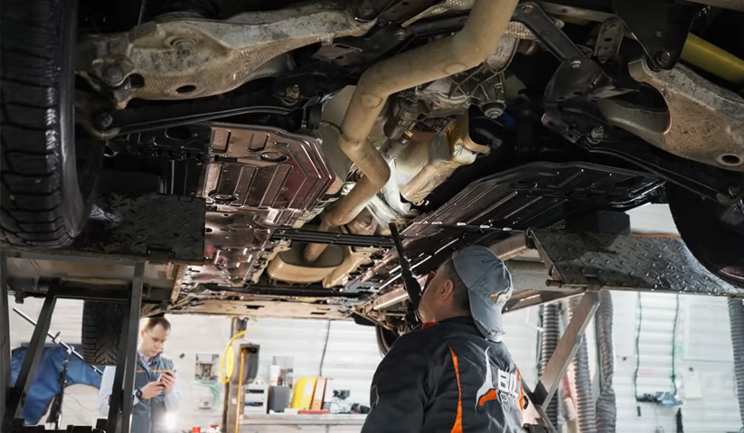 Диагностика подвески Джили Monjaro