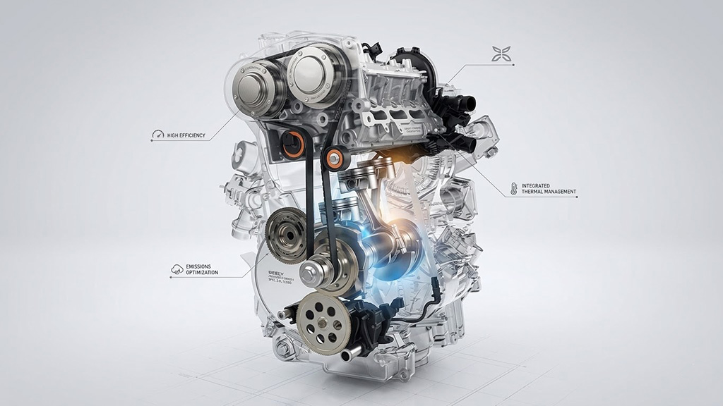 Ремонт двигателя Geely в Москве сервис