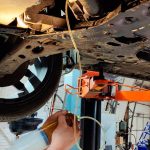 Замена масла в заднем редукторе Geely