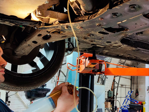 Замена масла в заднем редукторе Geely