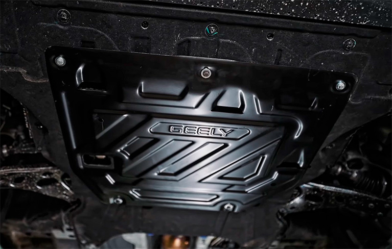 Металлическая защита двигателя Джили (Geely)